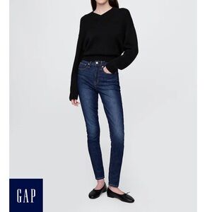 GAP - High Rise Skinny Women's Blue Jeans